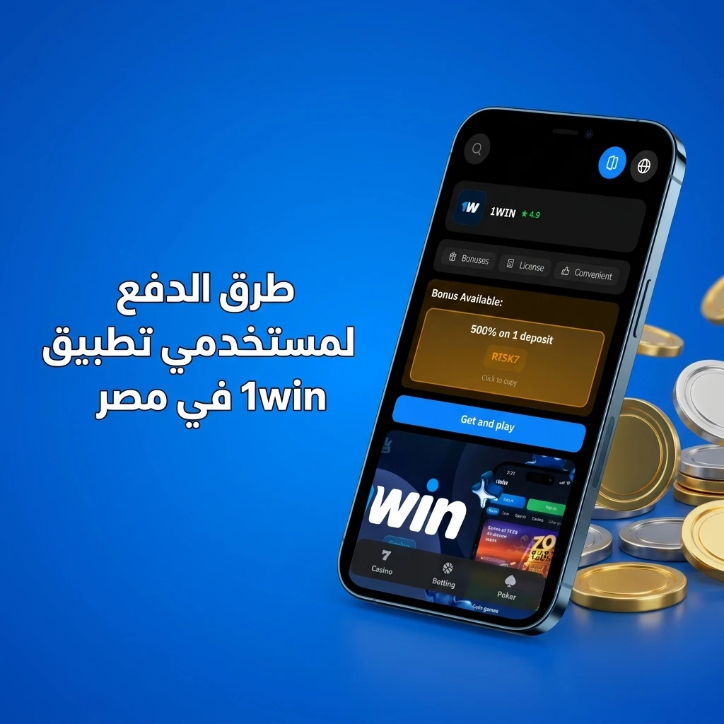 طرق الدفع في تطبيق 1win بمصر تشمل فيزا وماستركارد وفودافون كاش والعملات الرقمية