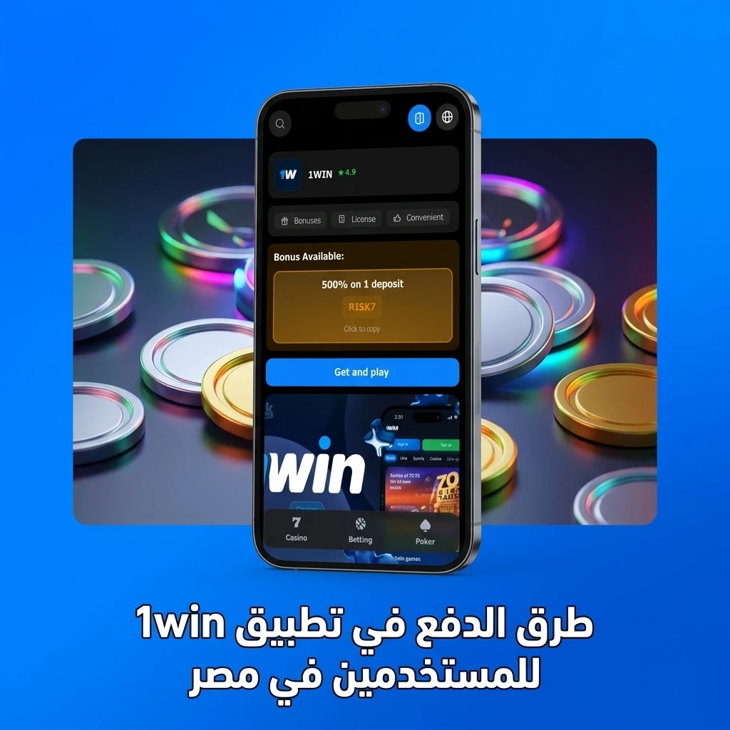 طرق الدفع في تطبيق 1win لمستخدمي مصر تشمل Fawry وVodafone Cash وبطاقات البنوك والعملات الرقمية