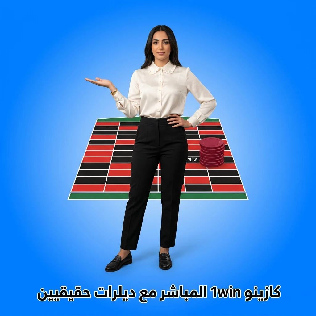 كازينو 1win المباشر مع ديلرات حقيقيين وألعاب روليت وبلاك جاك وباكارات ببث فيديو عالي الجودة