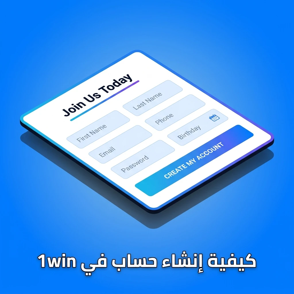 خطوات إنشاء حساب في 1win للوصول للمكافآت والرهانات وألعاب الكازينو بسهولة وسرعة