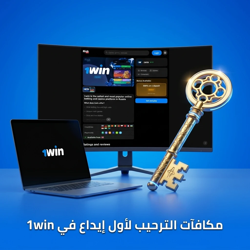 مكافآت ترحيب 1win لأول إيداع في مصر تصل إلى 600% على 4 إيداعات مع فري سبينز واسترداد نقدي