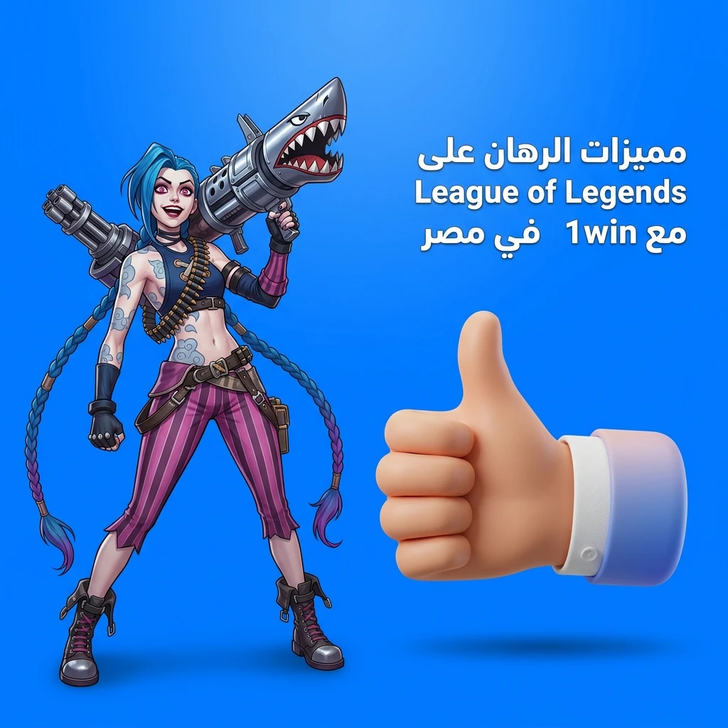 مميزات الرهان على League of Legends مع 1win في مصر مكافآت وطرق دفع وتطبيق محمول