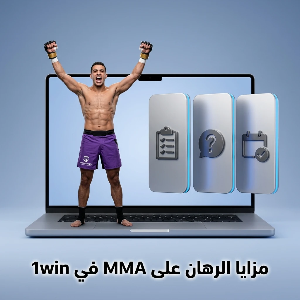 مزايا رهانات MMA على منصة 1win تشمل تغطية UFC وBellator ورهانات مباشرة بأسعار تنافسية