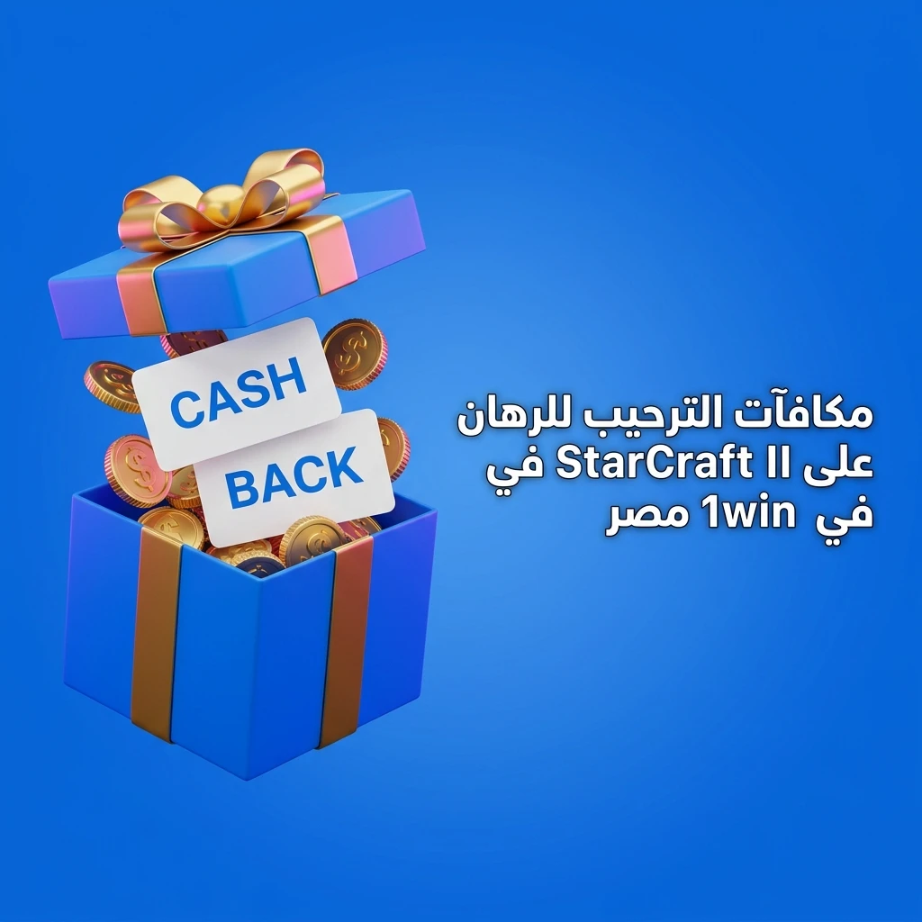 مكافآت ترحيبية حصرية للرهان على StarCraft II في 1win مصر تشمل 600% على أول إيداع وكاش باك 30%